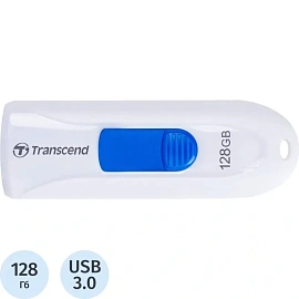 Флешка USB 3.0 128 ГБ Transcend JetFlash 790 (TS128GJF790W)