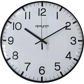 Часы настенные кварцевые Apeyron PL251253 пластик 30x30x4 см