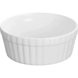 Ёмкость для закусок круглая Wilmax 8.5х8.5х3.2 см фарфор (12 штук в упаковке)