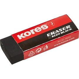 Ластик Kores ПВХ прямоугольный 60x21x10 мм (2 штуки в упаковке)
