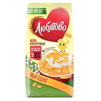 Хлопья кукурузные Любятово 600 г