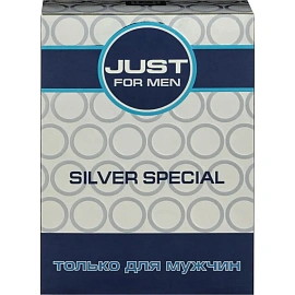 Подарочный набор для мужчин Just For Men Silver (шампунь и гель для душа, 2x210 мл)