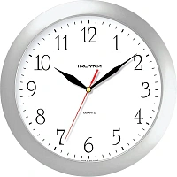 Часы настенные кварцевые Troykatime модель 01 пластик 29x29x3.8 см (11170113)