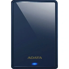 Внешний жёсткий диск HDD (накопитель) ADATA Slim HV620S 2 ТБ USB 3.0 (AHV620S-2TU31-CBL)