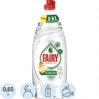 Средство для мытья посуды Fairy "Pure&Clean", 650мл