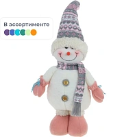 Игрушка мягкая набивная Снеговик (высота 56/47 см)