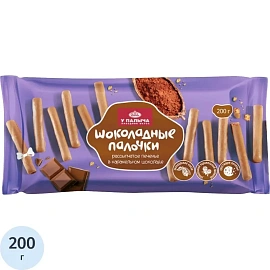 Печенье песочное У Палыча с карамельным шоколадом 200 г