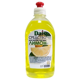 Средство для мытья посуды DAISY "Лимон", пуш-пул, 500 мл