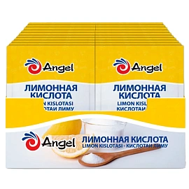 Лимонная кислота пищевая ANGEL 50 г, средство от накипи, 83002410