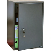 Шкаф металлический (архивный) для документов Klesto STL-63 (серый, 420х350х630 мм)