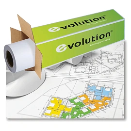 Бумага широкоформатная Evolution Premium EXTRA Paper 610 мм x 46 м 90 г/кв.м (2155077)