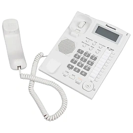 Телефон проводной Panasonic KX-TS2388 белый