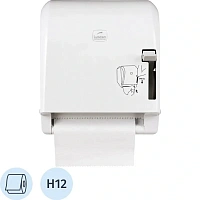 Диспенсер для полотенец рулонных Luscan Professional H12 белый