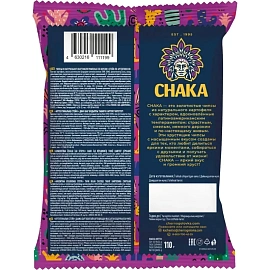 Чипсы Chaka со вкусом стейка по-аргентински рифлённые 110 г