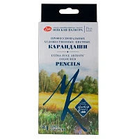 Набор профессиональных цветных карандашей "Мастер-Класс", 24 цвета, в картонной коробке