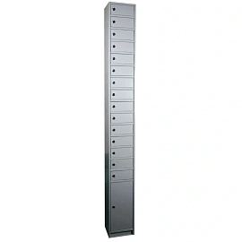 Шкаф хранения мобильных телефонов Klesto MM16 (225х200х2000 мм, 16 ячеек)