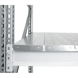 Стеллаж металлический Практик Ms Pro (4 полки, 1612x800x2000 мм)