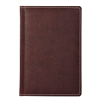 Алфавитная книжка Attache Bizon 120 листов формата A5 с бордовой обложкой из искусственной кожи размером 142x210 мм