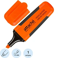 Текстовыделитель Attache Selection Neon Dash оранжевый (толщина линии 1-5 мм)