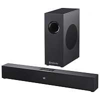 Саундбар DEFENDER Z50, 2.1, 50 Вт, Bluetooth, USB, HDMI, AUX, дерево, 65251