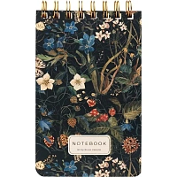 Блокнот Bruno Visconti Cute Journal Flora Лесные ягоды В6 100 листов разноцветный в линейку на спирали