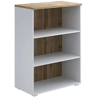 Стеллаж K-Loft 241H011 (дуб натуральный/белый, 786х420х1080 мм)