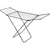 Сушилка для белья напольная складная Metaltex Vulcano (180x55x100 см) чёрная