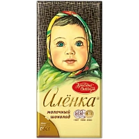 Шоколад Алёнка молочный (16 штук по 75 г)