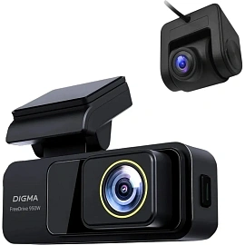 Автомобильный видеорегистратор Digma FreeDrive 950DW + дополнительная камера (FD950DW)