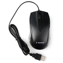 Мышь проводная Gembird MUSOPTI9-905U черная (MUSOPTI9-905U)