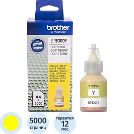 Чернила Brother BT5000Y желтые оригинальные