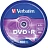 Диск DVD+R Verbatim 4.7 ГБ 16x cake box 43551 (100 штук в упаковке) Фото 1