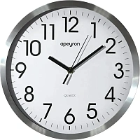 Часы настенные кварцевые Apeyron ML7120 металл 30x30x5 см