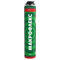 Пена монтажная профессиональная МАКРОФЛЕКС Мега 70 ПРО, 880мл, увеличенный выход, 3048185