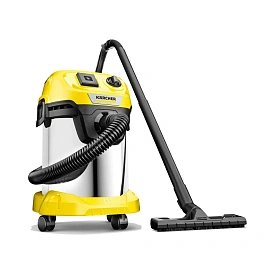 Пылесос Karcher WD 3 P S V-17/4/20 желтый (1.628-190.0)