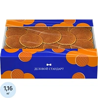 Вафли голландские Деловой Стандарт сливочные 1.16 кг