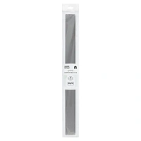 Бумага крепированная ТРИ СОВЫ, 50*250см, 32г/м2, серая, в рулоне, пакет с европодвесом