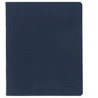 Тетрадь А5, 48 л., HATBER, скоба, линия, Soft-touch ламинация, СОЛО "Сапфир", 092751, 48Т5лВ2