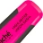 Текстовыделитель Attache Selection Neon Dash розовый (толщина линии 1-5 мм) Фото 3