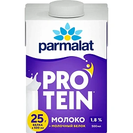 Молоко без лактозы Parmalat Protein ультрапастеризованное 1.8% 500 мл