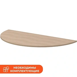 Столешница приставки Стиль 2СЭ.012 (дуб, 600х1400х750 мм)