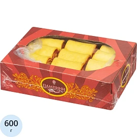 Печенье слоёное Ден-Трал Топик с малиной 600 г