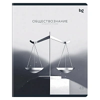Тетрадь предметная 48л., BG "В гранях разума" - Обществознание, матовая ламинация