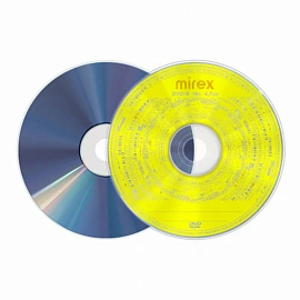 Диск DVD-R Mirex 4.7 ГБ 16x конверт UL130003A1C