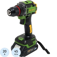 Дрель-шуруповёрт аккумуляторная Procraft бесщёточная 20 В 1.5 Ач Li-ion с ЗУ в кейсе (PA18LiPro)