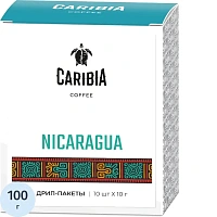 Кофе молотый в дрип-пакетах Caribia Arabica Nicaragua 100 г (10 штук в упаковке)