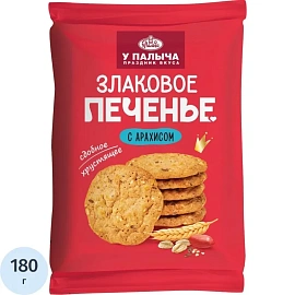 Печенье злаковое У Палыча с арахисом 180 г