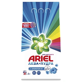 Порошок стиральный Автомат Ariel C ароматом от Lenor 20 стирок 3 кг