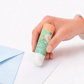 Клей-карандаш ERICH KRAUSE "EasyStick Pastel Bloom", 13 г, 60498