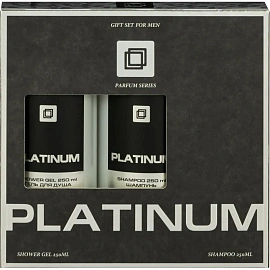 Подарочный набор для мужчин Platinum (шампунь и гель для душа, 2x250 мл)